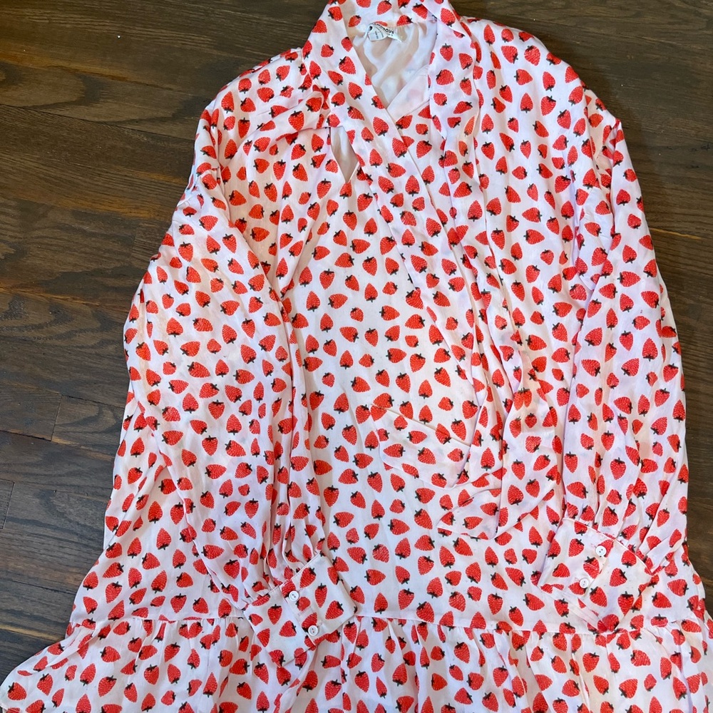 Asos Strawberry print dress